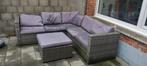 Loungeset, Tuin en Terras, Ophalen, 5 zitplaatsen, Gebruikt, Rotan