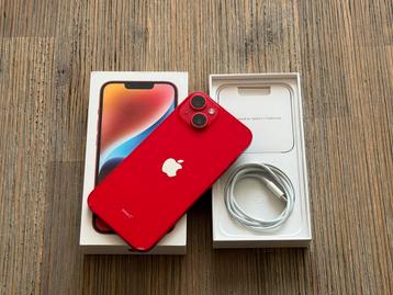 iPhone 14 256GB rood/ batterijconditie 86% beschikbaar voor biedingen