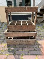 Oude bierbakken Cerckel Diest, Verzamelen, Ophalen, Gebruikt, Overige typen, Overige merken