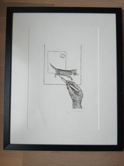 Roger Raveel, Antiek en Kunst, Kunst | Etsen en Gravures, Ophalen