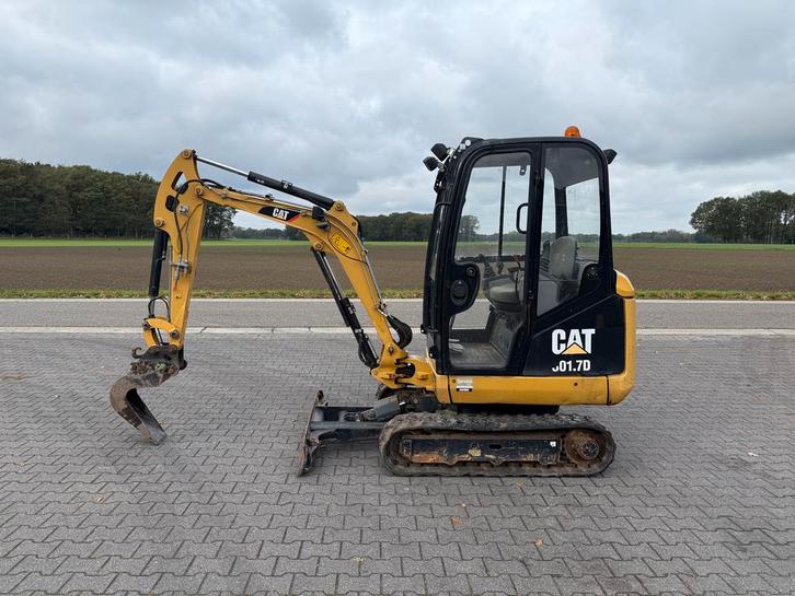 Cat 301.7D Minigraver 2018, Zakelijke goederen, Machines en Bouw | Kranen en Graafmachines, Ophalen