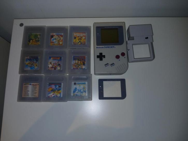 Game boy + games + lamp, Games en Spelcomputers, Games | Overige, Zo goed als nieuw, Ophalen