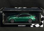 BMW M3 Saloon G80 1:18 Minichamps Isle of Man Groen, Ophalen of Verzenden, Nieuw, Auto, MiniChamps
