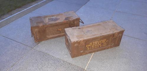 Boîte de munitions de l'armée britannique 25 livres, Collections, Objets militaires | Général, Armée de terre, Enlèvement ou Envoi