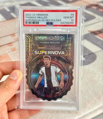 22-23 OBSIDIAN THOMAS MULLER SUPERNOVA-EE RED PULSAR psa-10 beschikbaar voor biedingen
