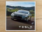 Tesla Model S vouwfolder BE-NL rond 2013, Overige merken, Ophalen of Verzenden, Zo goed als nieuw
