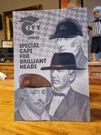 Kartonnen reclamebord City sport caps, Antiek en Kunst, Curiosa en Brocante, Ophalen of Verzenden