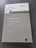 Inleiding tot het internationaal recht, Ophalen of Verzenden, Zo goed als nieuw