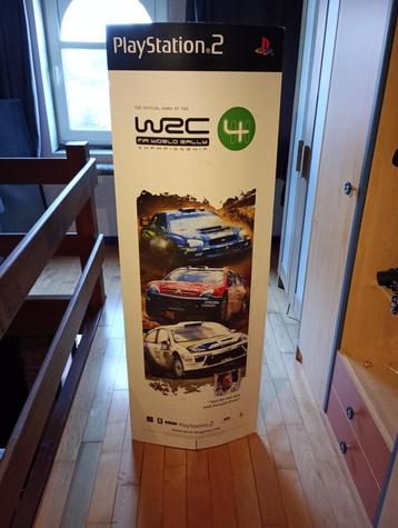 Reclamebord PS2 FIA WRC World Rally 150 cm