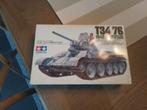 Tamiya T34/76 1/35 en T26 bt2, Tank, Verzenden, 1:32 tot 1:50, Zo goed als nieuw