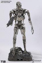 Terminator 2 T-800 Endoskeleton Sideshow 1/2 statue, Ophalen of Verzenden, Nieuw, Film, Beeldje, Replica of Model