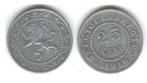 België: 25 cent 1916 FR/VL ( = morin 434), Postzegels en Munten, Verzenden, Losse munt