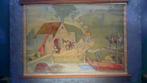 8 schoolplaten Edmond Van Offel, Antiek en Kunst, Antiek | Schoolplaten, Ophalen, Geschiedenis