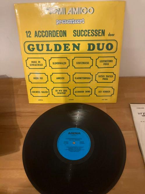 MI AMIGO/ Gulden Duo / accordeon succes, CD & DVD, Vinyles | Néerlandophone, Enlèvement ou Envoi