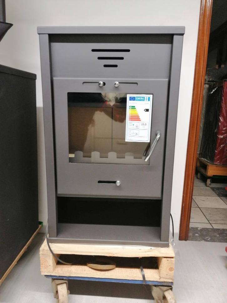 Houtkachel 15kw, Huis en Inrichting, Overige Huis en Inrichting, Nieuw, Ophalen