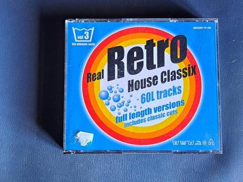 Real retro house classix vol. 3, CD & DVD, CD | Dance & House, Enlèvement ou Envoi
