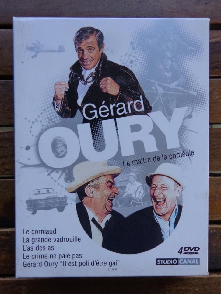 )))  Coffret  Gérard Oury  //  4 Films  + 1 Doc  (((, Cd's en Dvd's, Dvd's | Komedie, Zo goed als nieuw, Overige genres, Boxset