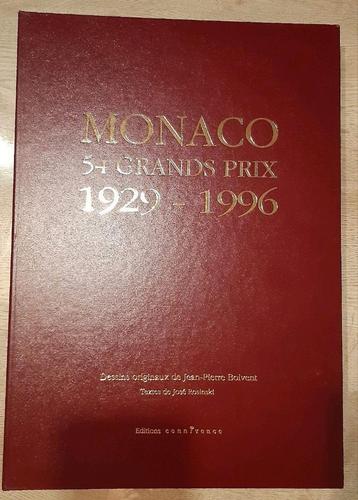 Monaco collection de 54 grand prix numérotée et signé 