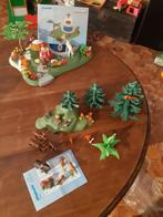 Playmobil Koninklijke fontein + bosdieren 40€, Ophalen, Zo goed als nieuw, Complete set