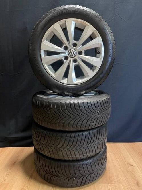 Originele VW Velgen 16 inch + Vredestein Winterbanden, Auto-onderdelen, Banden en Velgen, Banden en Velgen, 16 inch, 205 mm, Gebruikt