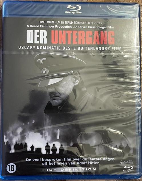 Der Untergang (Blu-ray, NL-uitgave, nieuw in seal), CD & DVD, Blu-ray, Neuf, dans son emballage, Cinéma indépendant, Enlèvement ou Envoi