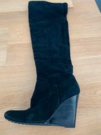 Knielaarzen M.Kors /zwarte Nubuck Maat 36 1/2, Ophalen of Verzenden, Zo goed als nieuw