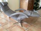 Recente Jori relax+kussen Yoga Medi(showroomstaat), Huis en Inrichting, Fauteuils, Ophalen, Zo goed als nieuw, Leer, Durlet sede leolux stressless cassina artifort ligne roset
