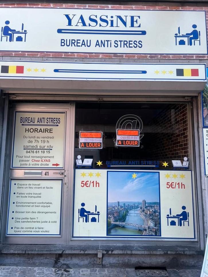 Rez commercial a louer, Immo, Huizen te huur, Luik (stad), Benedenwoning, Direct bij eigenaar, A