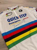 WK wielertrui Tom Boonen gesigneerd!, Enlèvement ou Envoi, Utilisé, Vêtements
