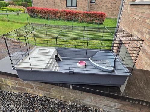 Cage pour rongeur, lapin, cobaye etc, Dieren en Toebehoren, Knaagdieren en Konijnen | Hokken en Kooien, Gebruikt, Kooi, 75 tot 110 cm