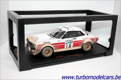 Toyota Celica 2000GT Rac Rally 1977 1/18 Ixo Models, Hobby en Vrije tijd, Modelauto's | 1:18, Nieuw, Auto, Overige merken, Verzenden
