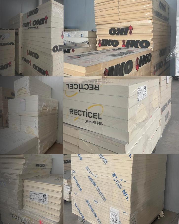 Restpartij isolatie, Doe-het-zelf en Bouw, Isolatie en Afdichting, Nieuw, Hardschuim (Pir), Ophalen