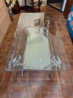 Moderne salontafel, Huis en Inrichting, Tafels | Salontafels, Ophalen, Zo goed als nieuw, Glas