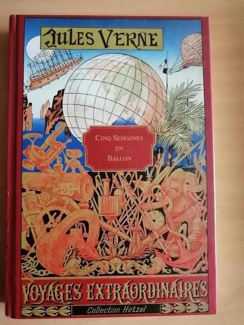 Jules Verne Collection Hetzel - Cinq semaines en ballon, Livres, Romans, Enlèvement ou Envoi