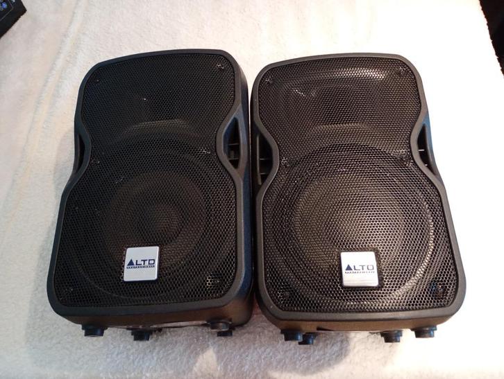 Alto Professional TS110A Truesonic 10" Active 600 Watt, Audio, Tv en Foto, Luidsprekerboxen, Gebruikt, Front, Rear of Stereo speakers