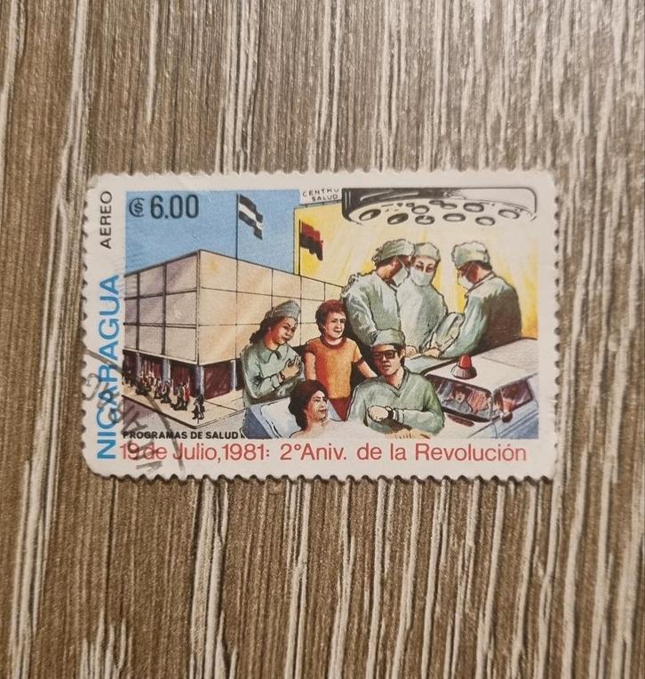 Postzegels Nicaragua, Postzegels en Munten, Postzegels | Amerika, Gestempeld, Ophalen of Verzenden