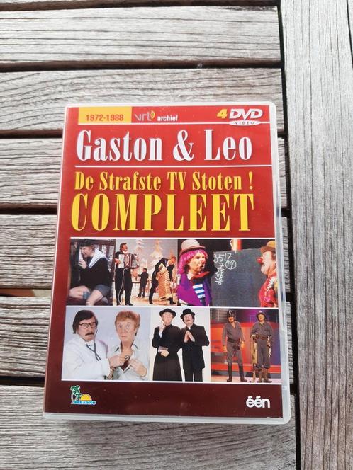 Gaston en Leo, Cd's en Dvd's, Dvd's | Cabaret en Sketches, Zo goed als nieuw, Tv-programma of Sketches, Alle leeftijden, Ophalen