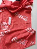 Plaid kan ook als Handoek Opschrift cola 134x67, Verzamelen, Ophalen of Verzenden, Zo goed als nieuw, Overige typen