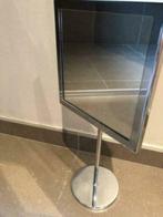 Flamant gezicht spiegel, Minder dan 50 cm, Vierkant, Ophalen of Verzenden, Zo goed als nieuw