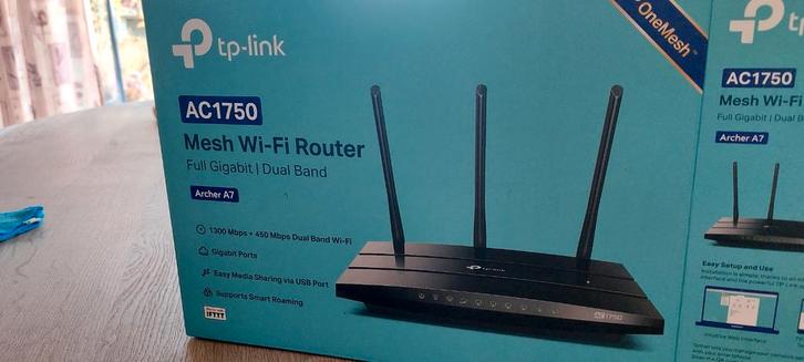 TP-Link Archer A7, Computers en Software, Netwerk switches, Nieuw, Ophalen