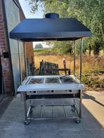Mooie HOEKS gas Barbecue Propaan, met afzuigkap., Tuin en Terras, Ophalen, Gebruikt, Role