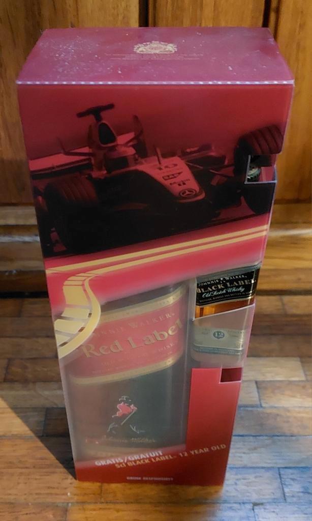 WHISKY  - JOHNNIE WALKER - RED LABEL + BLACK LABEL 12Y MINI, Collections, Collections Autre, Neuf, Enlèvement ou Envoi