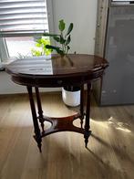 Antieke bijzettafel / halftafel, Antiek en Kunst, Ophalen