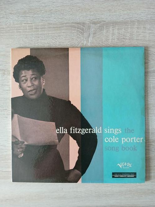 Ella Fitzgerald zingt The Cole Porter Songbook 2lp mono USA, Cd's en Dvd's, Vinyl | Jazz en Blues, Gebruikt, Jazz, 1940 tot 1960