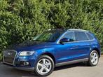 Audi Q5 Q5 2.0 TDi Quattro S tronic+NAVI+CUIR+TOIT OUVR+6B, Auto's, Automaat, 4 cilinders, Q5, Blauw