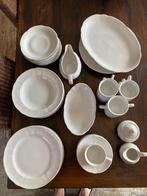 servies, Ophalen, Gebruikt, Effen, Porselein