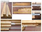Diverse recup houten balken, kepers en platen, Ophalen, Gebruikt, 25 tot 50 mm, Grenen