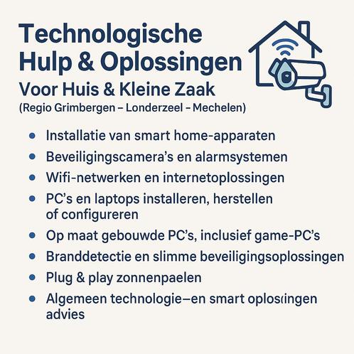 Technologische Hulp & Oplossingen – Voor Huis & Kleine Zaak, Contacten en Berichten, Advies en Oproepen