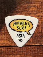 Metallica Asia 2010 Bass plectrum  mediator, Comme neuf, Enlèvement ou Envoi