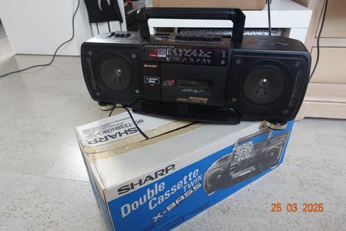 Sharp Boombox WQ-T238H (BLACK), Audio, Tv en Foto, Radio's, Zo goed als nieuw, Radio, Ophalen of Verzenden